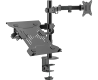 Mozos DS-LM UCHWYT BIURKOWY DO MONITORA LAPTOPA 2W1 - 1125655 - zdjęcie 2